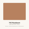 Farbmuster PROFF Retouchierstift 743 Nussbaum (Bildschirmdarstellung annähernd)