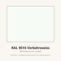 Farbmuster PROFF Retouchierstift RAL 9016 Verkehrsweiss (Bildschirmdarstellung annähernd)