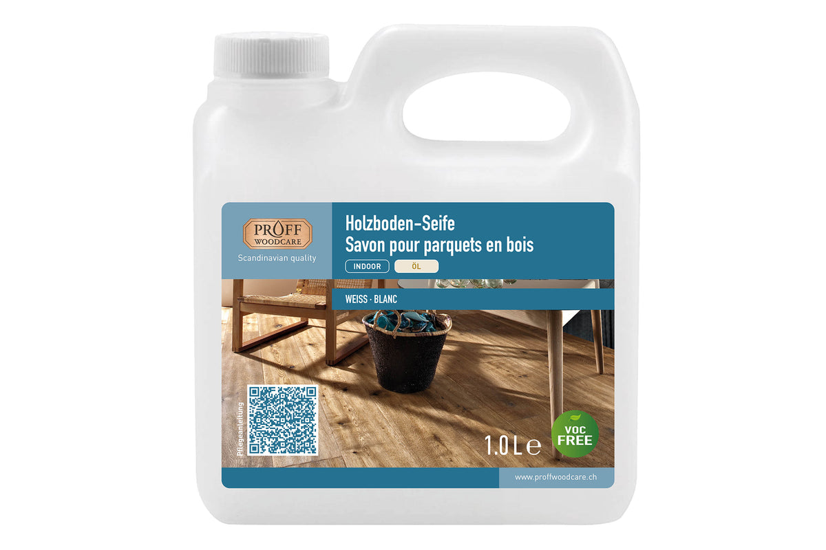 PROFF Woodcare Holzboden-Seife Weiss